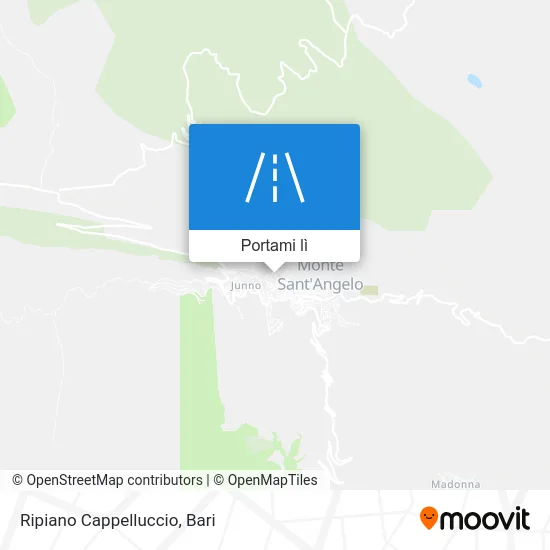 Mappa Ripiano Cappelluccio