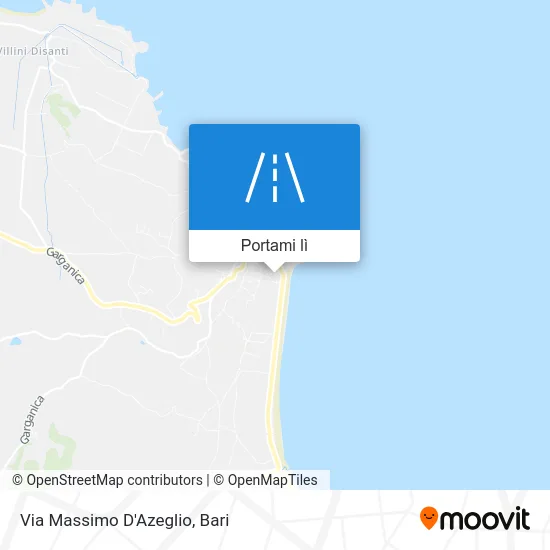 Mappa Via Massimo D'Azeglio