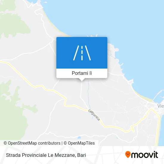 Mappa Strada Provinciale Le Mezzane