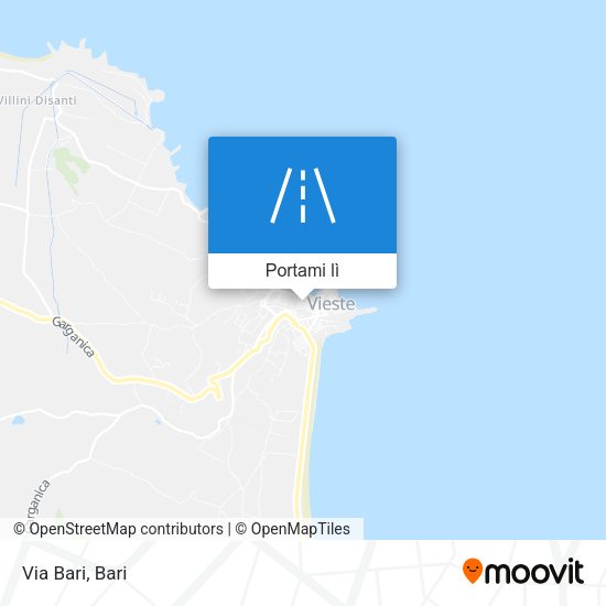Mappa Via Bari