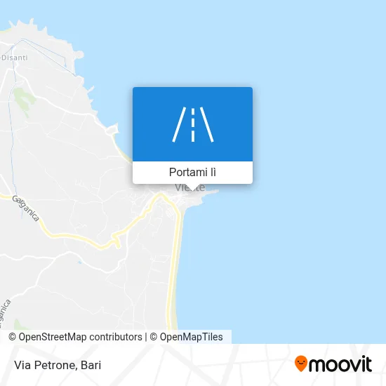 Mappa Via Petrone