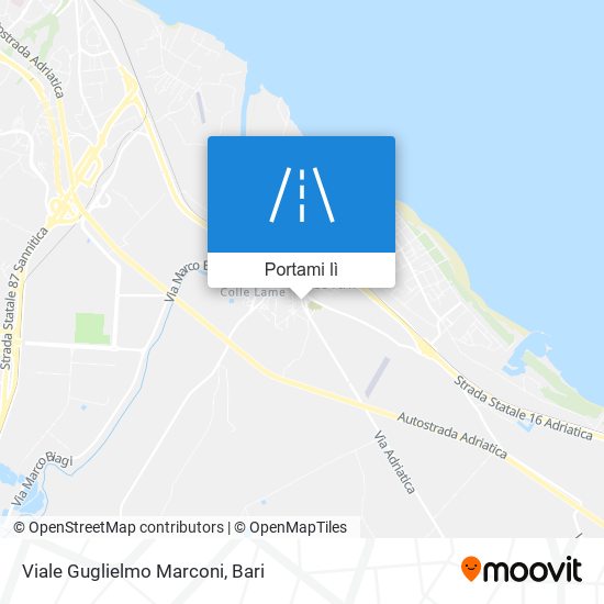 Mappa Viale Guglielmo Marconi