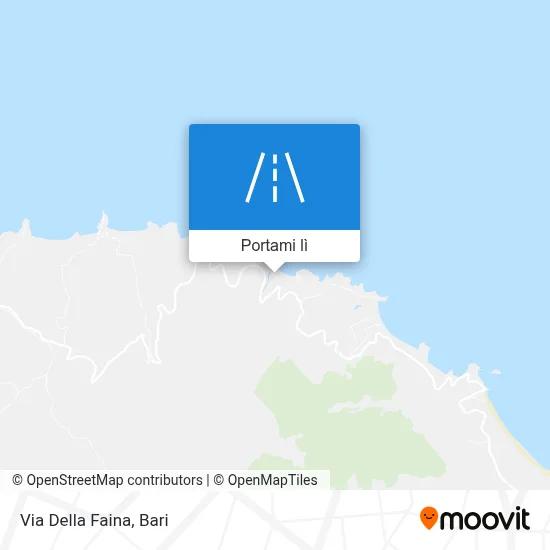 Mappa Via Della Faina