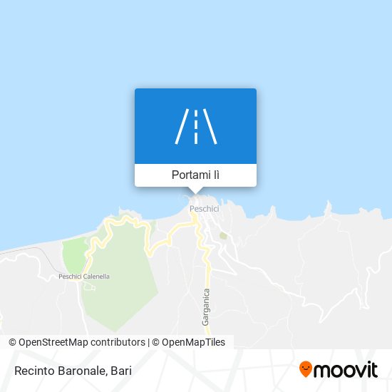 Mappa Recinto Baronale