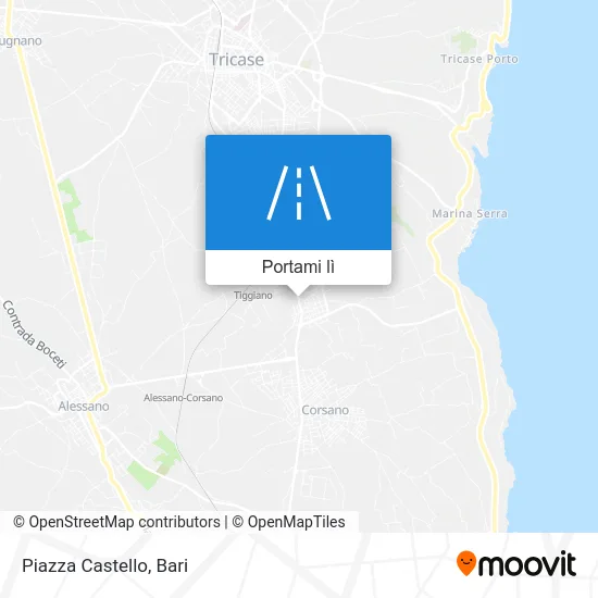 Mappa Piazza Castello