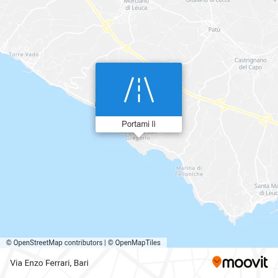 Mappa Via Enzo Ferrari