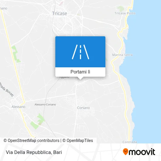 Mappa Via Della Repubblica