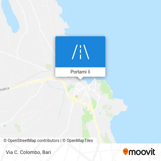 Mappa Via C. Colombo