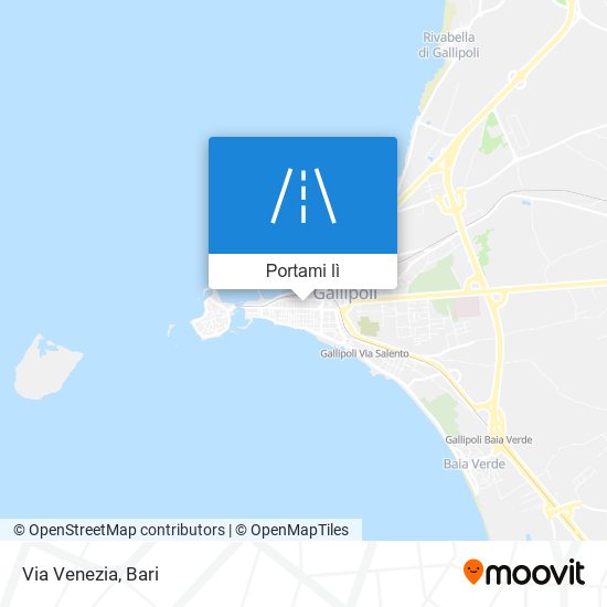 Mappa Via Venezia