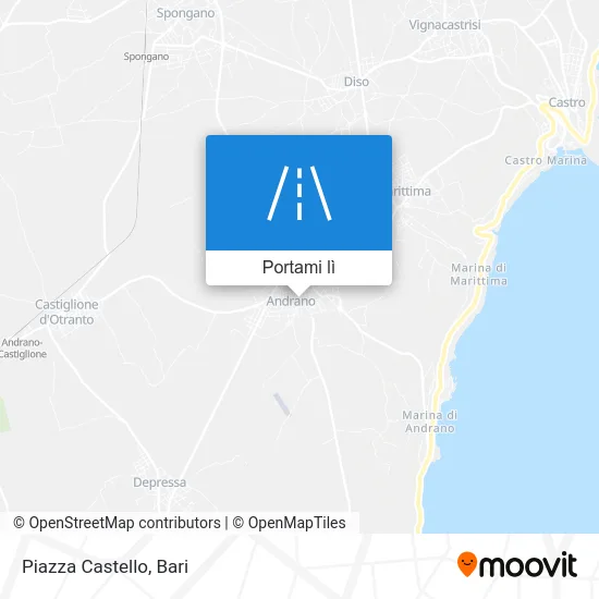 Mappa Piazza Castello