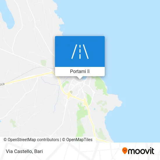 Mappa Via Castello