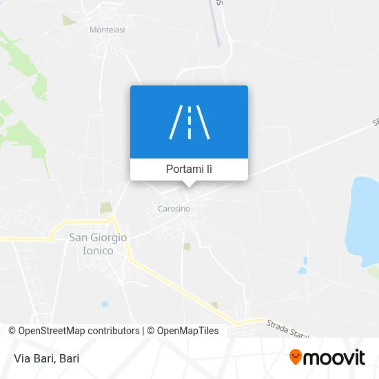 Mappa Via Bari