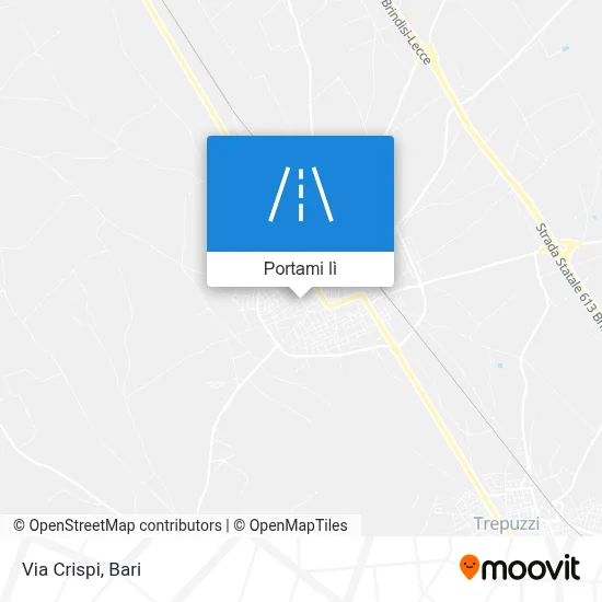 Mappa Via Crispi