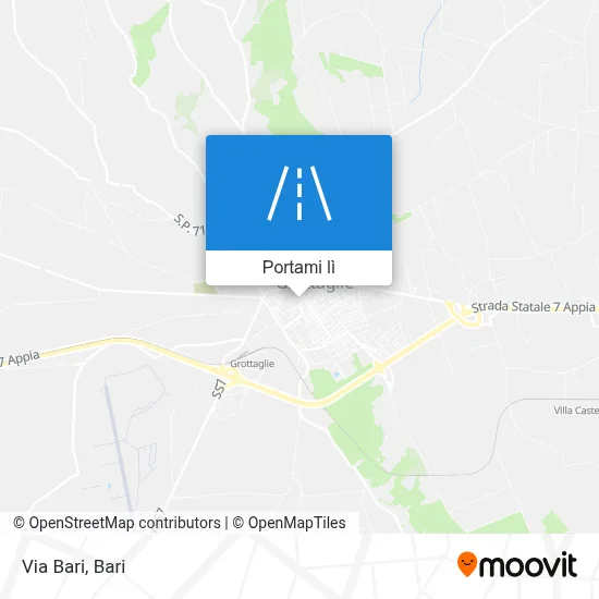 Mappa Via Bari