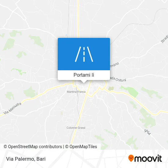 Mappa Via Palermo