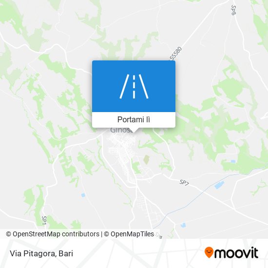 Mappa Via Pitagora