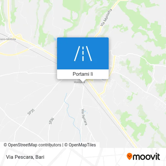 Mappa Via Pescara