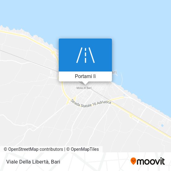 Mappa Viale Della Libertà
