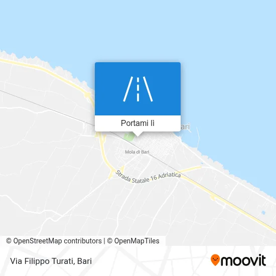 Mappa Via Filippo Turati