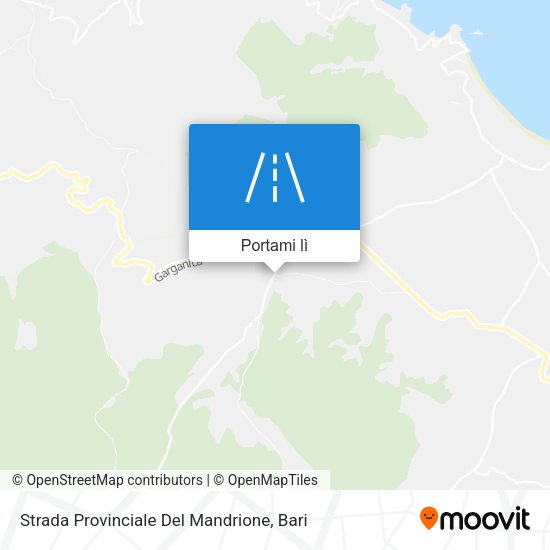 Mappa Strada Provinciale Del Mandrione