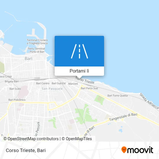 Mappa Corso Trieste