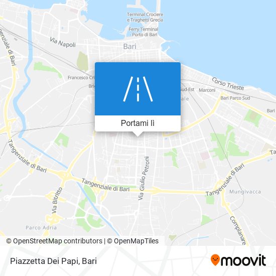 Mappa Piazzetta Dei Papi