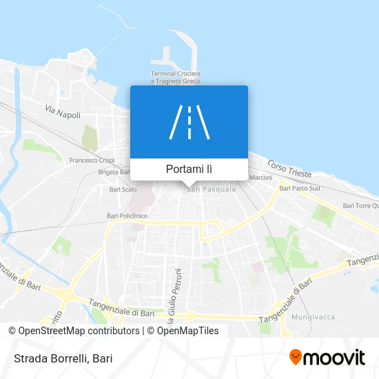 Mappa Strada Borrelli