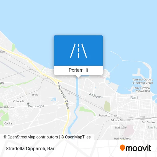 Mappa Stradella Cipparoli