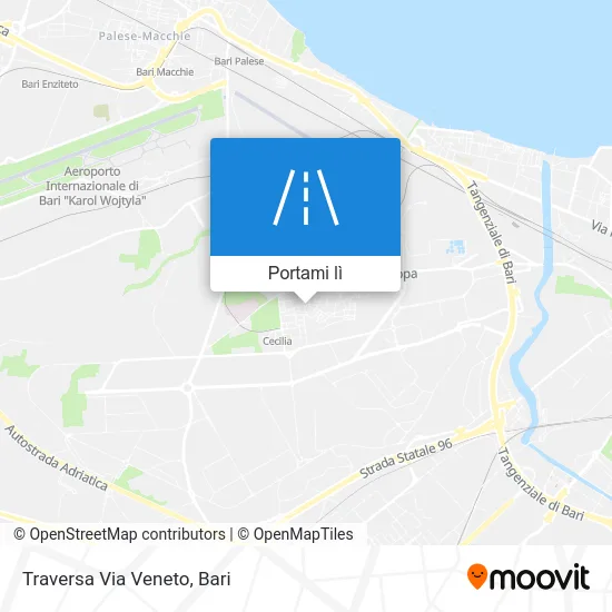 Mappa Traversa Via Veneto