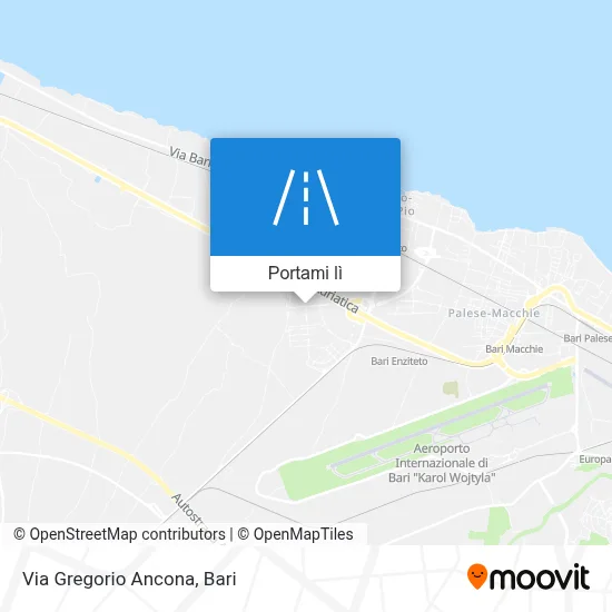 Mappa Via Gregorio Ancona