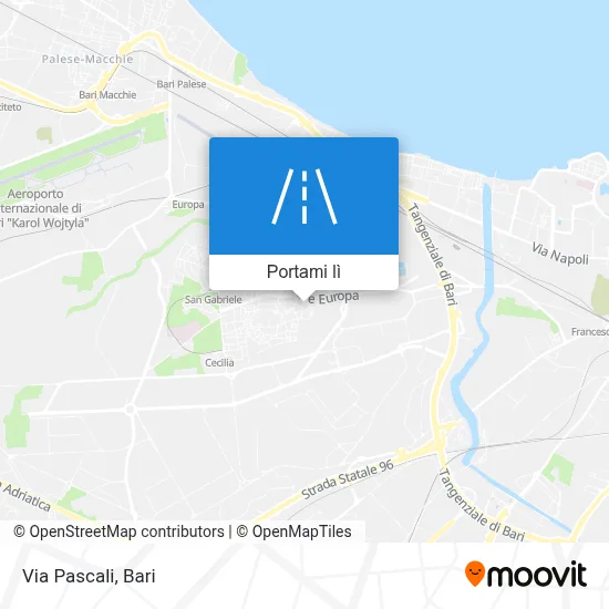 Mappa Via Pascali