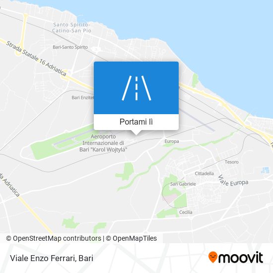 Mappa Viale Enzo Ferrari