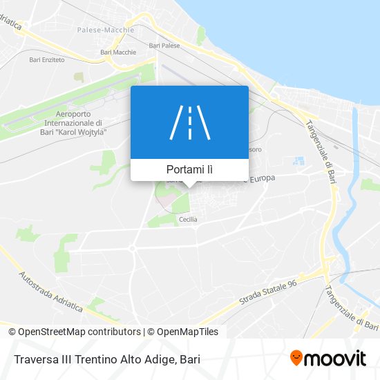 Mappa Traversa III Trentino Alto Adige