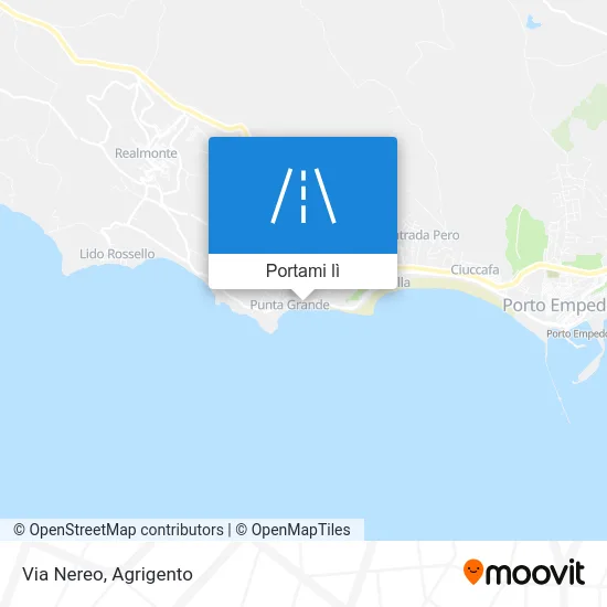 Mappa Via Nereo