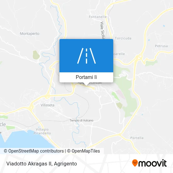 Mappa Viadotto Akragas II