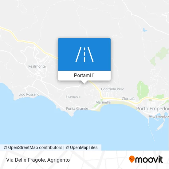 Mappa Via Delle Fragole