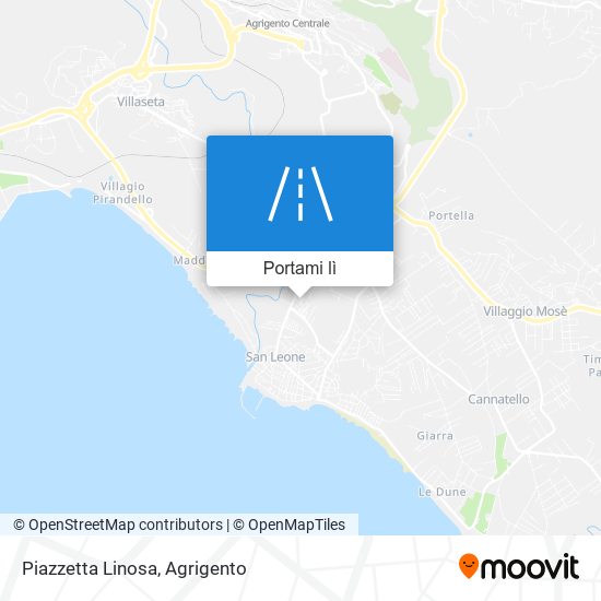 Mappa Piazzetta Linosa