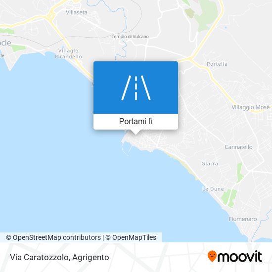 Mappa Via Caratozzolo