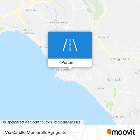 Mappa Via Catullo Mercurelli