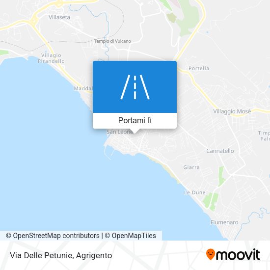 Mappa Via Delle Petunie