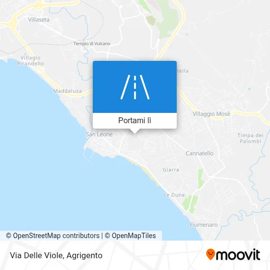 Mappa Via Delle Viole