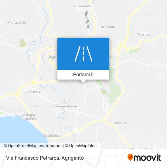Mappa Via Francesco Petrarca