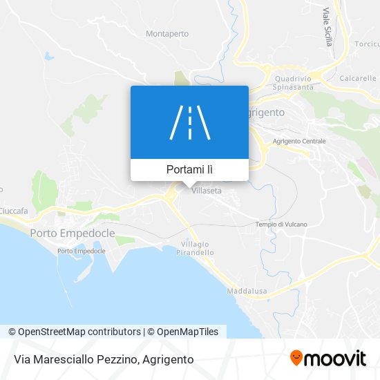 Mappa Via Maresciallo Pezzino