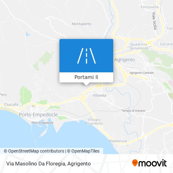 Mappa Via Masolino Da Floregia