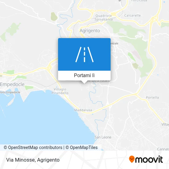 Mappa Via Minosse