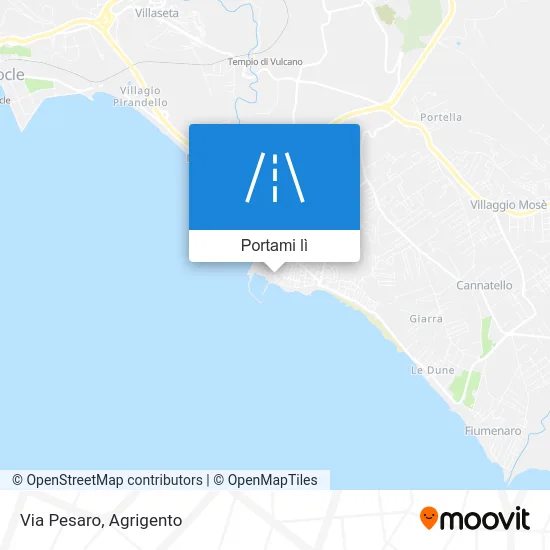 Mappa Via Pesaro