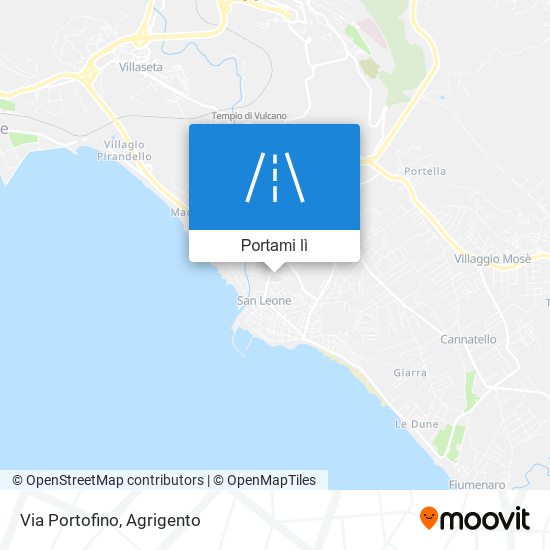 Mappa Via Portofino