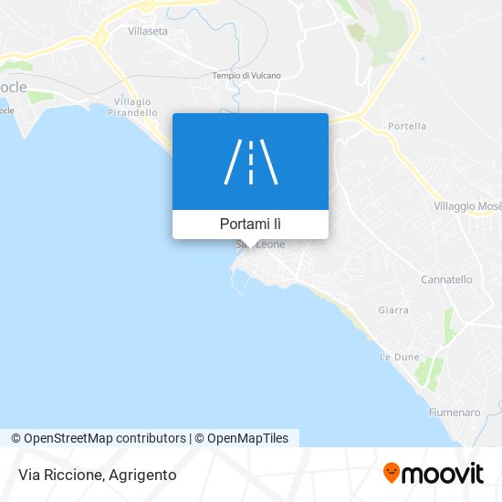Mappa Via Riccione