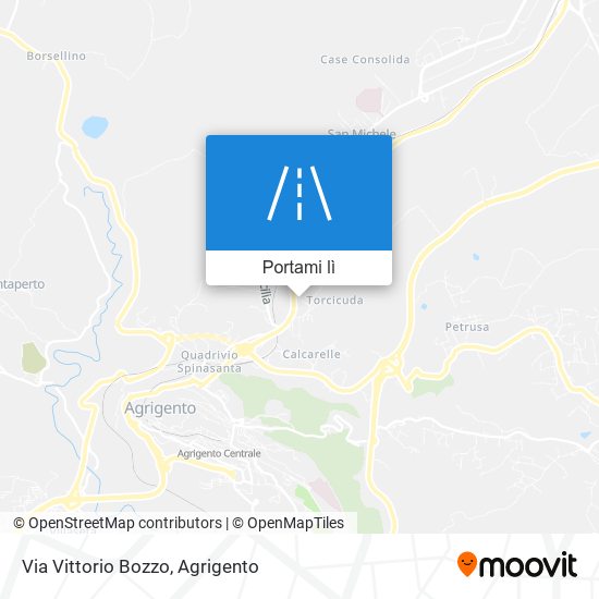 Mappa Via Vittorio Bozzo