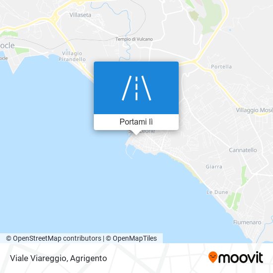 Mappa Viale Viareggio
